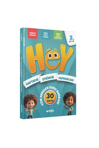 Artıbir Yayınları 3. Sınıf HEY Tüm Dersler Yeni Nesil Soru Bankası