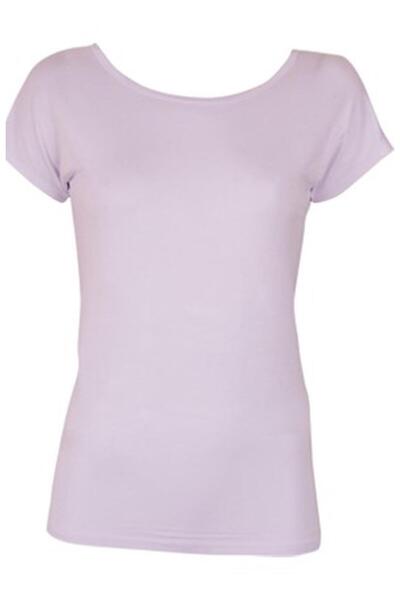 Belinay تي شيرت بأكمام قصيرة مع تفاصيل الظهر 8004