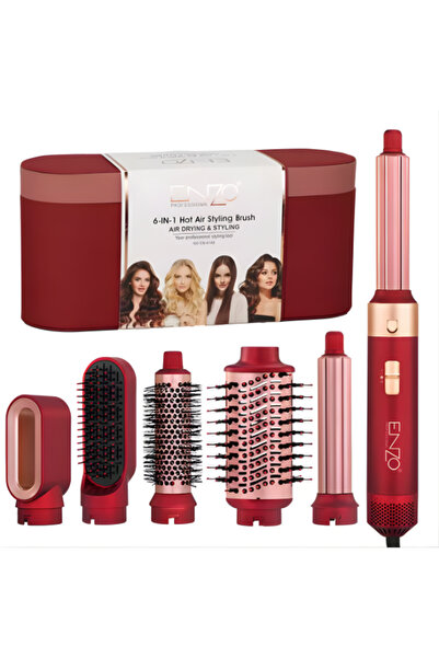 Enzo Professional Enzo EN-4140 6-in-1 Hair Styler – Multi-Function Dryer, Str...
