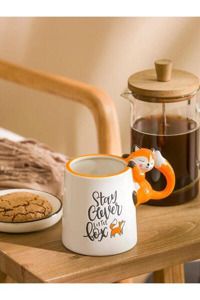 LC Waikiki LCW HOME Karişik Hayvan Figürlü Seramik Kupa 550 ml (W5)