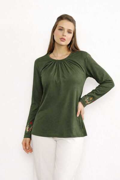 Nacar Moda Жіноча лікра середнього віку і старше чотири сезони хакі мама трик...