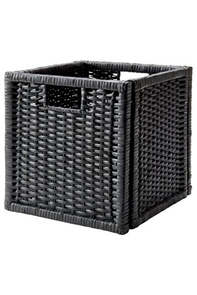 IKEA Organizator cutie coș Culoare neagră MeridyenDukkan 32x34x32 cm 1 bucată...