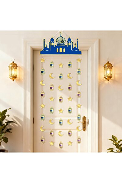 Generic Ramadan Hanging door decorations with star and crescent tassels door ...