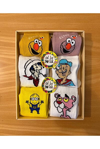 AL Bİ 90LIK 6 ΖΕΥΓΑ ΠΟΛΥΧΡΩΜΕΣ ΔΙΑΣΚΕΔΑΣΤΕΣ ΕΡΩΝΤΕΣ ΒΑΜΒΑΚΙΝΕΣ ΚΟΛΛΕΓΙΑΚΕΣ ΚΑ...