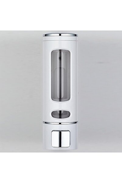 MAİN SHOP Dozator de săpun de 400 ml, montat pe perete, din plastic lichid tr...