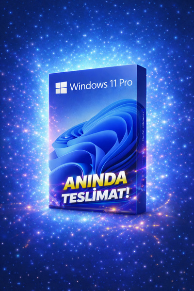 LİSANS Windows 11 Pro Anahtarı -Dijital Teslimat-Kurulumda Birebir Teknik Destek