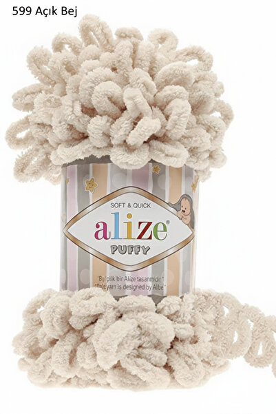 Alize PUFFY EL ÖRGÜ İPLİĞİ ( BÜYÜK İLMEKLİ)