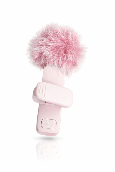 Zilvana Pembe Mikrofon (Sadece) Yedek Parça