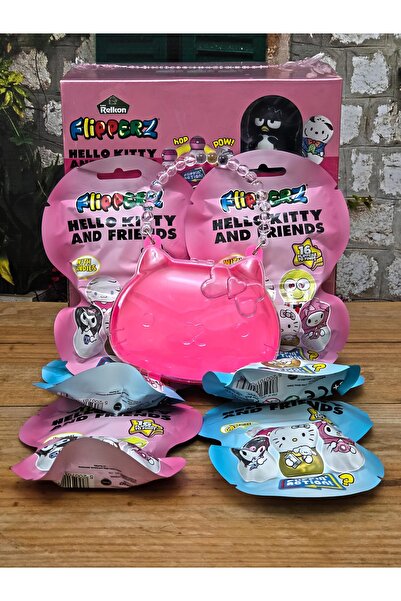 Acubens Flipperz Hello Kitty ve Arkadaşları Hacıyatmaz Figürler 6 Adet & Hedi...