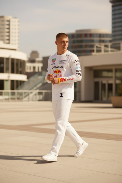 niceworkbynicehands تي شيرت ريد بول ريسينغ فورمولا 1 ذو الأكمام الطويلة بتصمي...