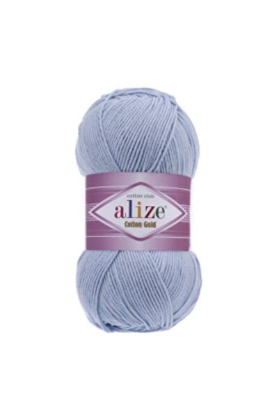 Alize Cotton Gold 40 Mavi Rengi Pamuklu El Örgü Ipi - 5 Adet