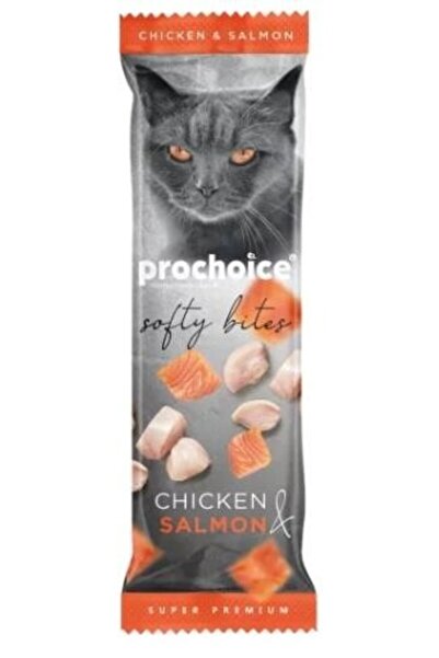 ProChoice Softy Bites Chicken & Salmon Kediler için Yumuşak Atıştırmalık 10 gr