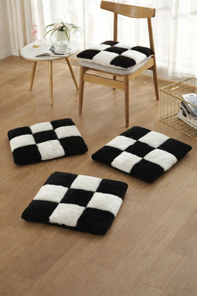 Beta 2 bucăți perne de scaun de pluș 40 cm