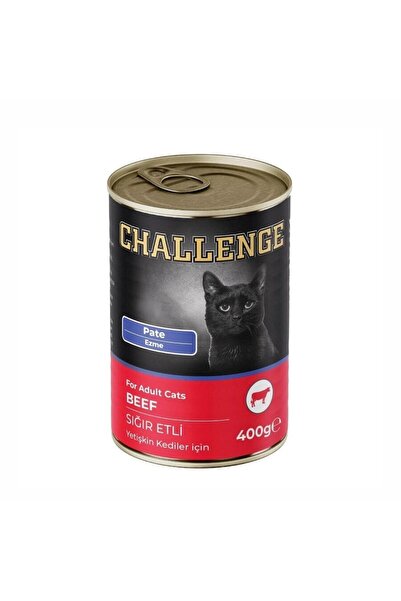 Challenge Pate Sığır Etli Yetişkin Kedi Konservesi 400 Gr
