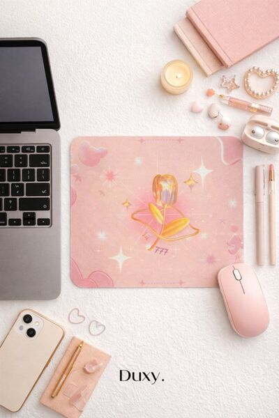 Duxy Manifest Mouse Pad, 23x19 cm, Kaymaz Taban, Ev, Ofis ve Oyun için Rahat ...