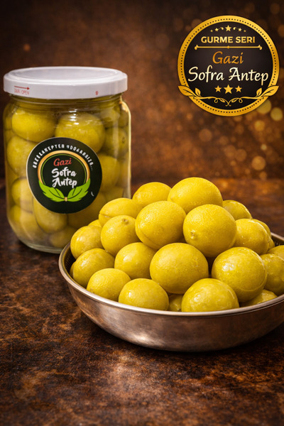 gazisofraantep Ev Yapımı Çağla Turşusu(Kayısı) 400 Gr - Katkısız, Doğal, Çıtı...