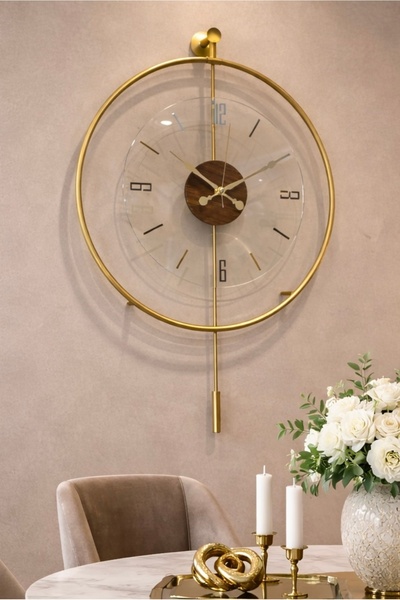 MetaQuartz Aksesuar Masif - Luxry ( Quartz Mekanizmalı - Güvenli Kırılmaz Cam...