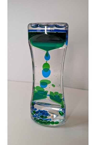 Eğlence Arenası Renkli Zaman Damlaları - Sıvı Kum Saati