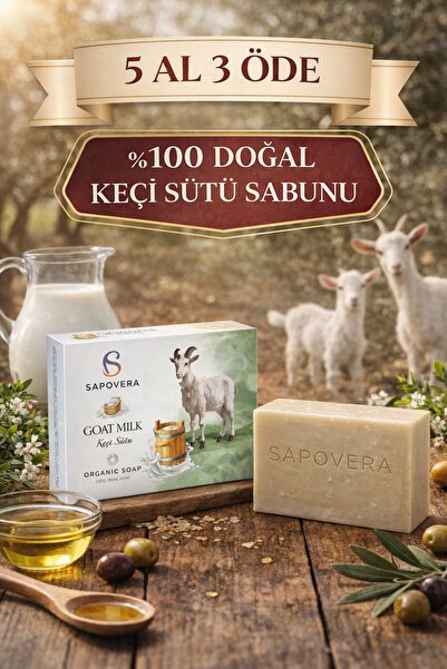 Sapovera Doğal Keçi Sütü Sabunu