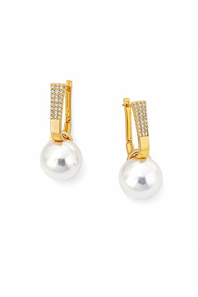 Archhazel Jewelery Crystal Stone Pearl Top Xuping Earring