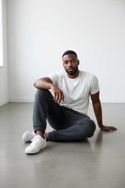 LELVANİ 3 Yarn Jogger Casual Trackpants