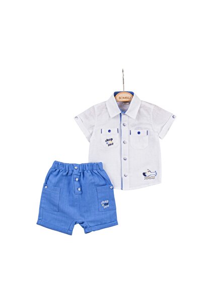 The-kid.co Deep Sea – Boys 2-Piece Set - Blue
