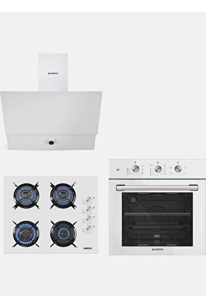 KUMTEL KRİSTAL ANKASTRE SET TURBO FAN