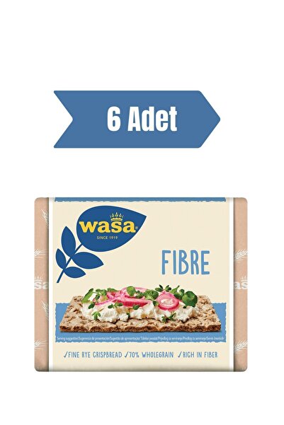 Wasa Lifli Gevrek Ekmek Crispbread Fibre 230 gr 6 Adet