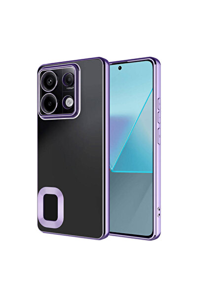 AQUA AKSESUAR Xiaomi Redmi Note 13 4G Kılıf Kamera Korumalı Logo Gösteren  Om...
