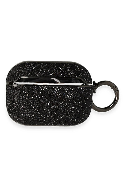 CT STONES حافظة Newface Airpods Pro (الجيل الأول) سبيل سيلفي - أسود