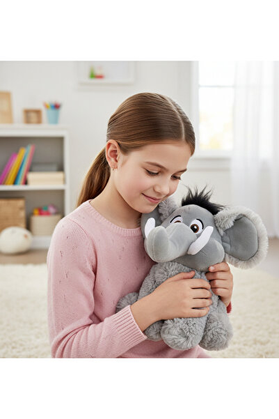SELAY TOYS Peluş Fil Mamut Uyku Arkadaşım Oyuncak Pelüş Fil Hediyelik Peluş O...