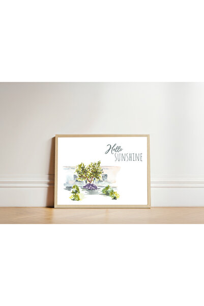 30 Kağıt İşleri İllüstrasyon Poster • Hello Sunshine