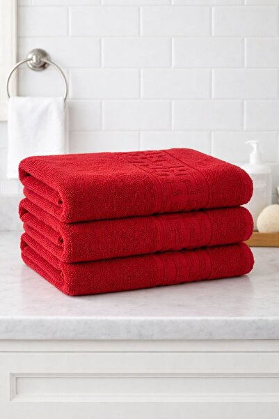 OEM Set of 3 bath towels, 100% Pakistani cotton, 70X130, 500g/sqm