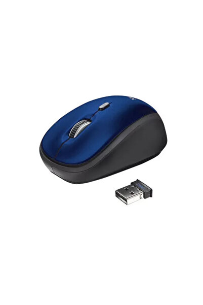 Trust 19663 Yvi Kablosuz Mini Mouse Mavi