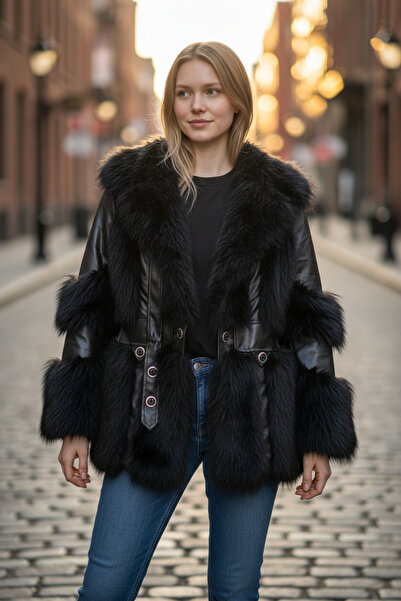 MADE İN ITALY Deri ķürk