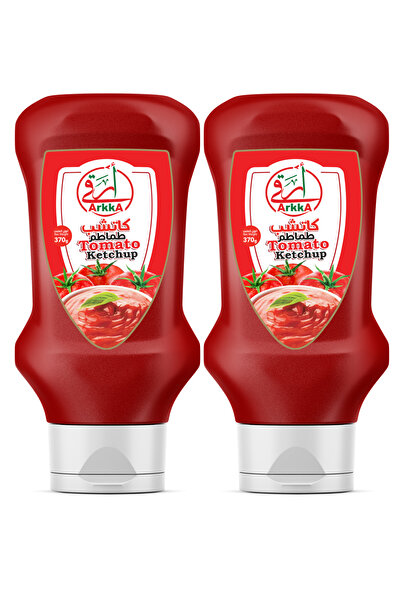 ARKKA كاتشب الطماطم أرقى 370x2جم - 2 علب