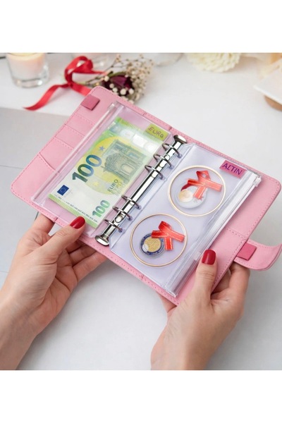 Brttech Birikim Ajandası A6 Bütçe Planlayıcı Cüzdan Bütçe Organizer