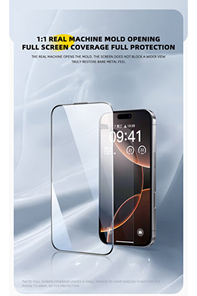 Pisen High Definition Crystal Drill Tempered Glass Screen Protector for iPhon...