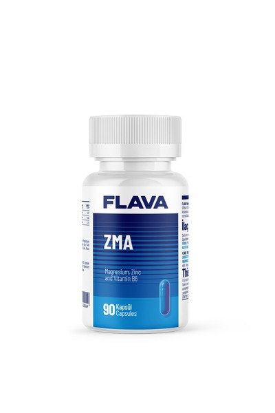 FLAVA Zma | Çinko Magnezyum B6 Vitamini - 90 Kapsül