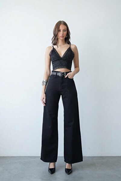 VAGGON Дънки с 5 джоба и висока талия