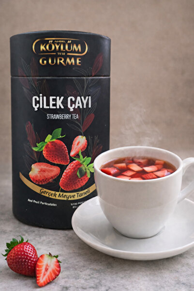 Köylüm Gurme Çilek Çayı Gerçek Meyve Taneleri 250 g
