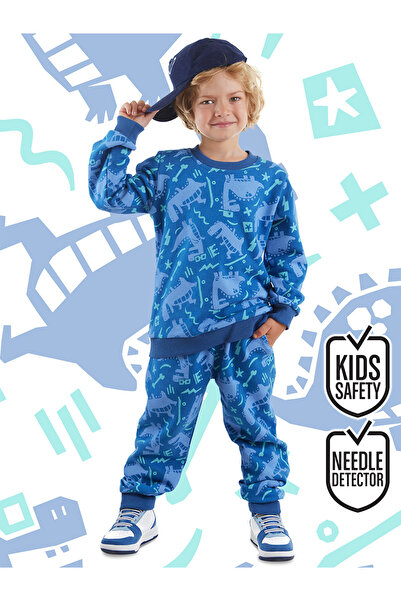 Denokids Boy's Dino Park Tracksuit Set
