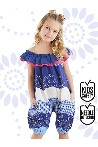 Denokids Salopetă din poplin pentru fete Flamenco