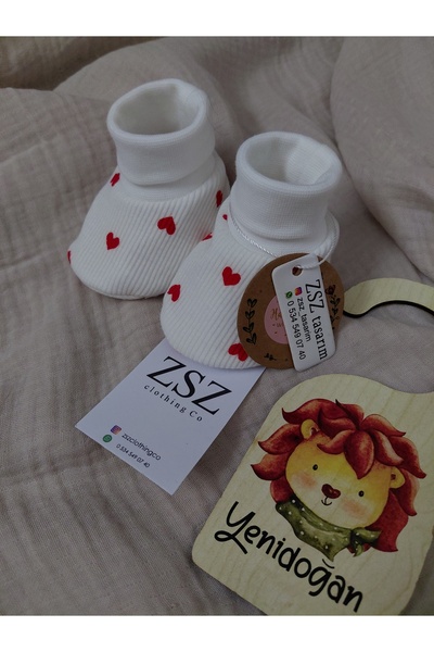 zsz tasarım YENIDOGAN PATIK