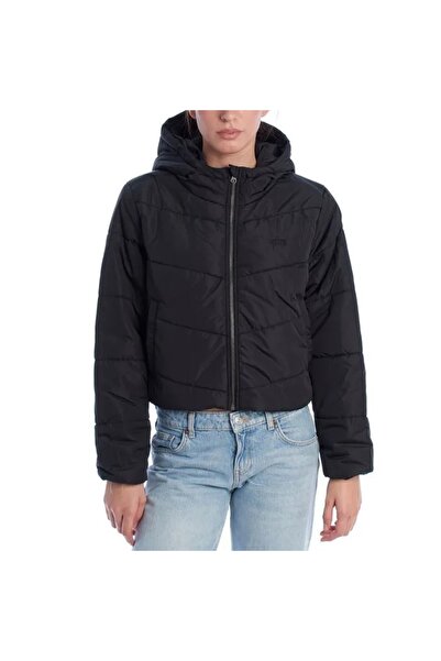 Vans MTE Foundry Crop Puff Hood Palton pentru femei - Negru