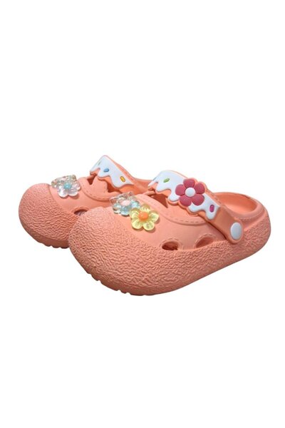 Benittokids Sandale cu talpă anti-alunecare cu flori pentru fete Calx BNT8160