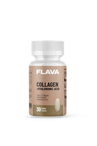 FLAVA Collagen + Hyaluronic Acid - 30 Tablet
