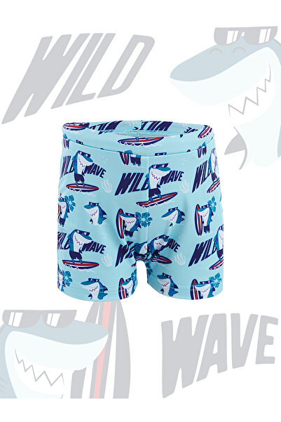 Denokids Shark Boys' Shorts μαγιό