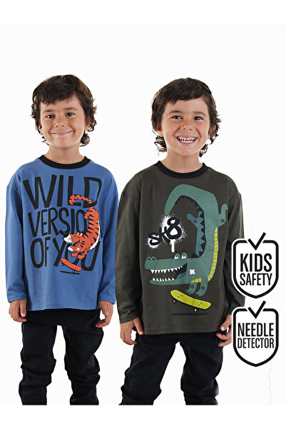 Denokids Tricou Skate pentru băieți, pachet de 2