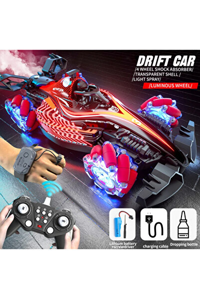 Choice لعبة سباق JJRC Q186 حمراء مزدوجة مع تحكم فردي وإيماءة يد وتحكم مزدوج و...